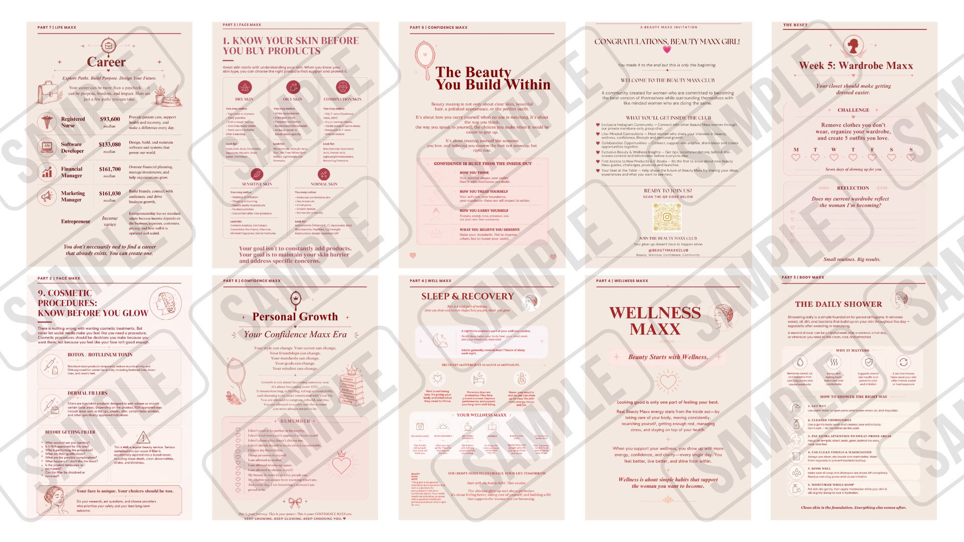 The Beauty Maxx Booklet