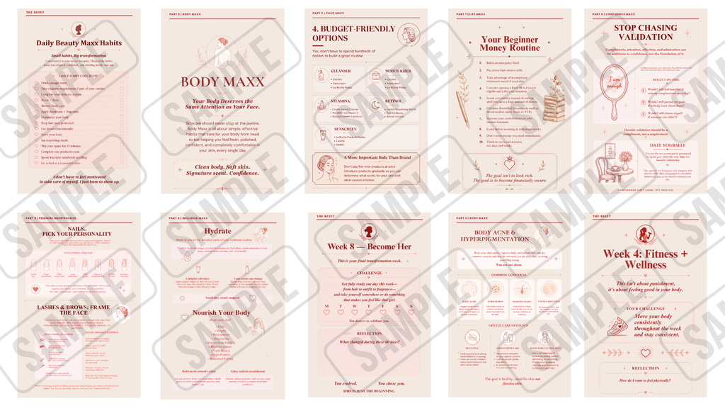The Beauty Maxx Booklet