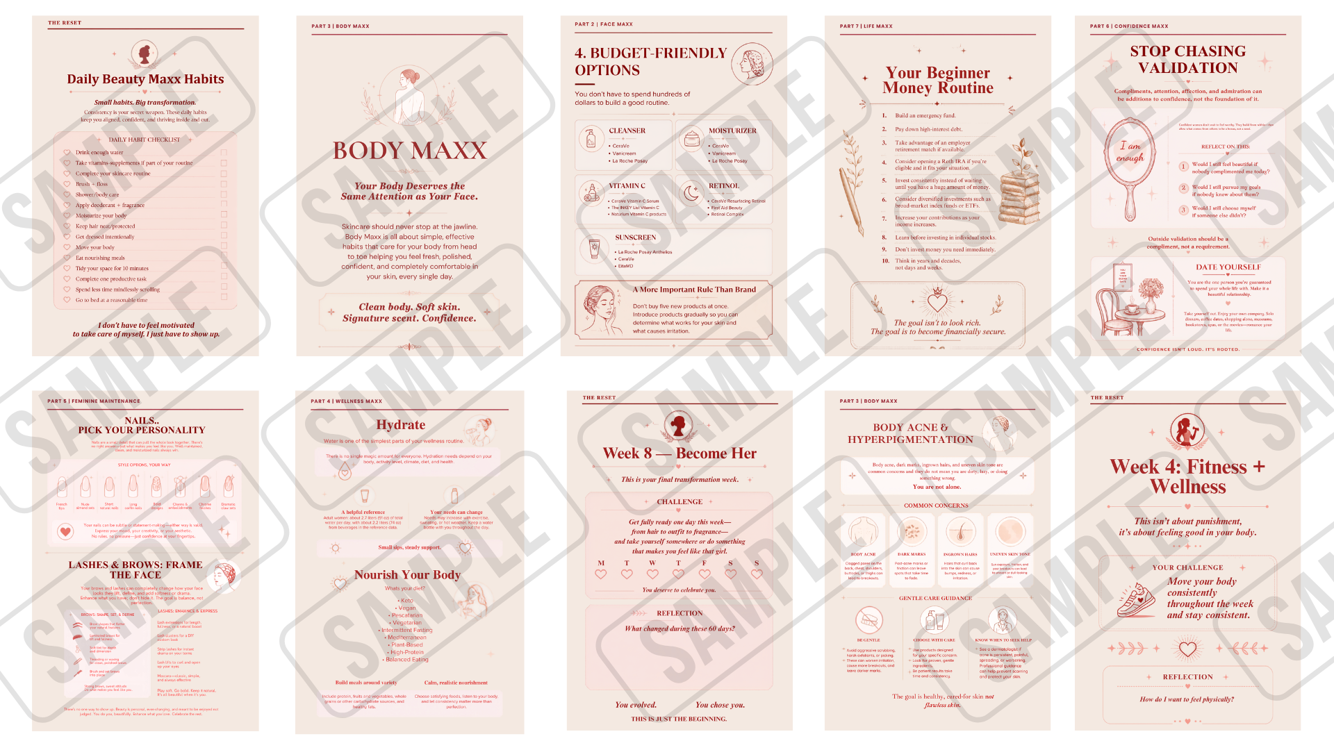 The Beauty Maxx Booklet