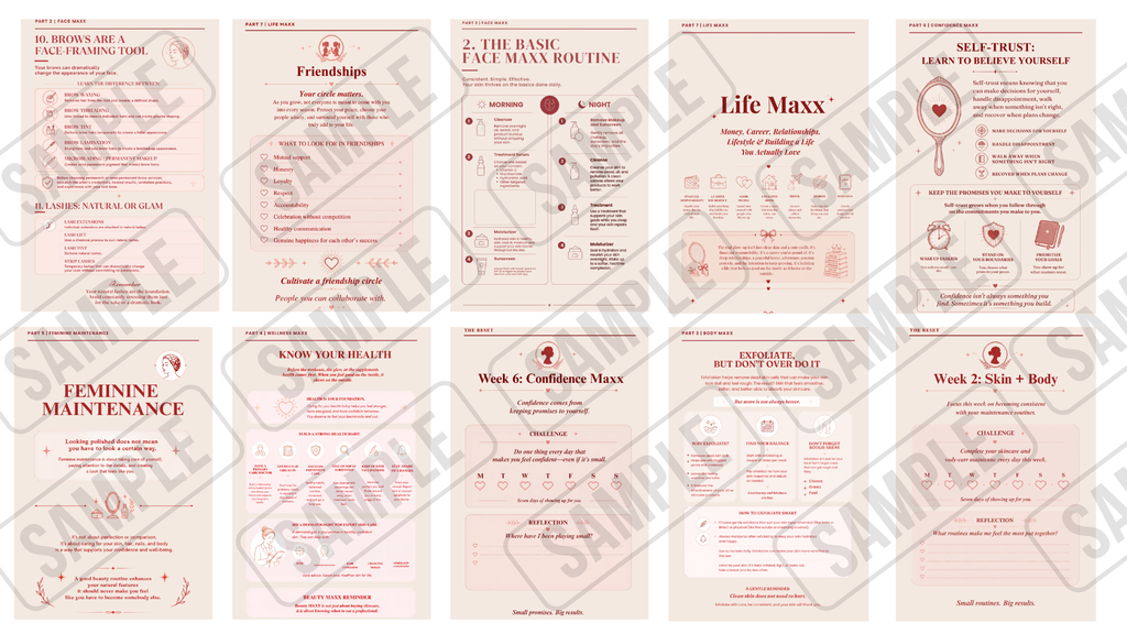 The Beauty Maxx Booklet